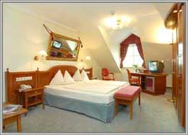Hotel Mosser - Schlafzimmer in der Juniorsuite